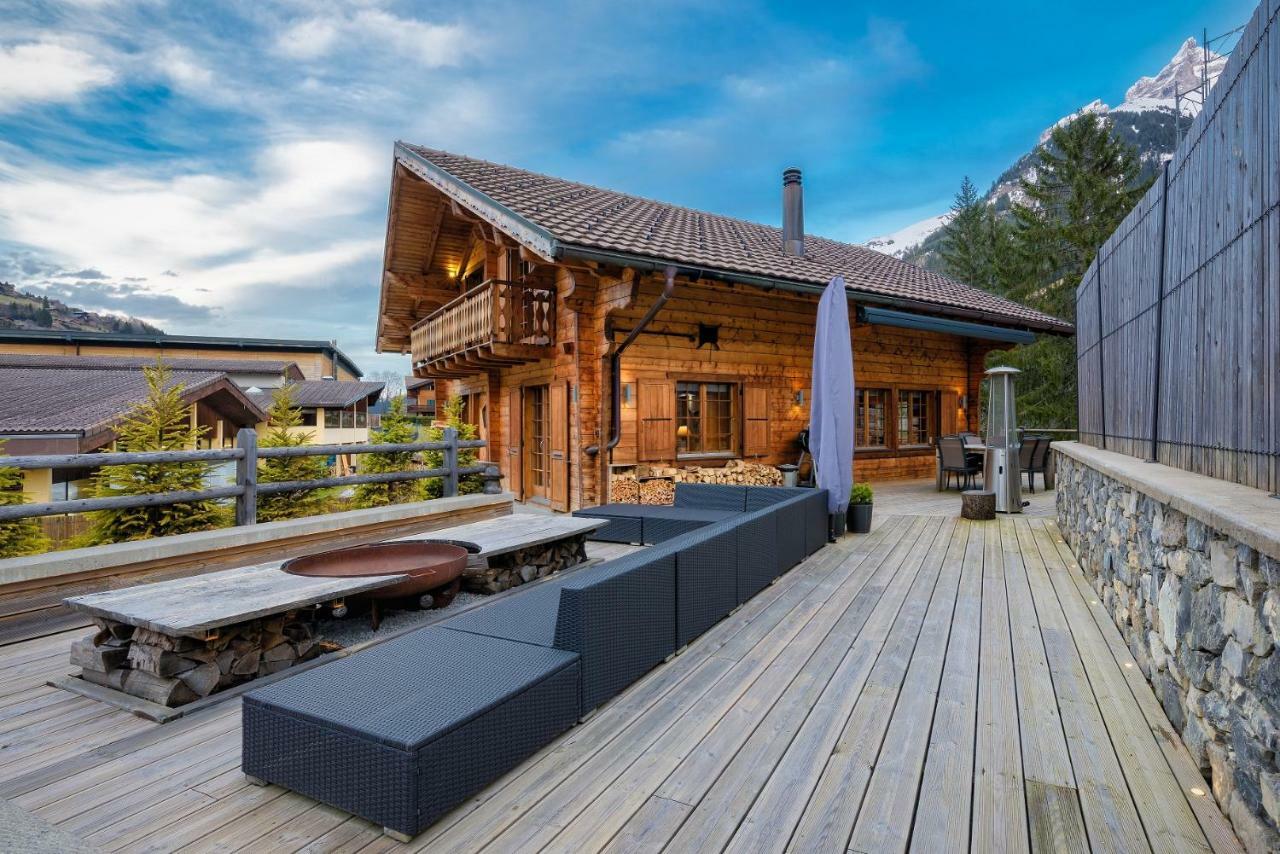 Chalet Le Petou Шампері Екстер'єр фото